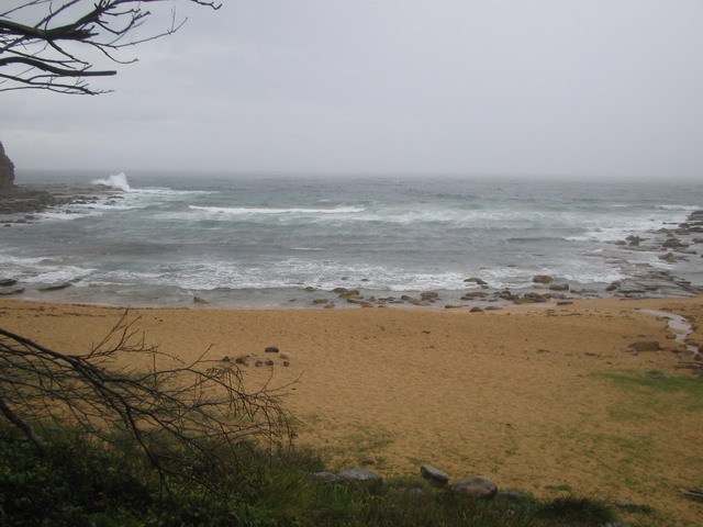 Little Beach and Maitland Bay   the route from McMasters Beach to Maitland Bay